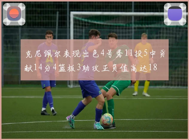克尼佩尔表现出色4号秀11投5中贡献14分4篮板3助攻正负值高达18